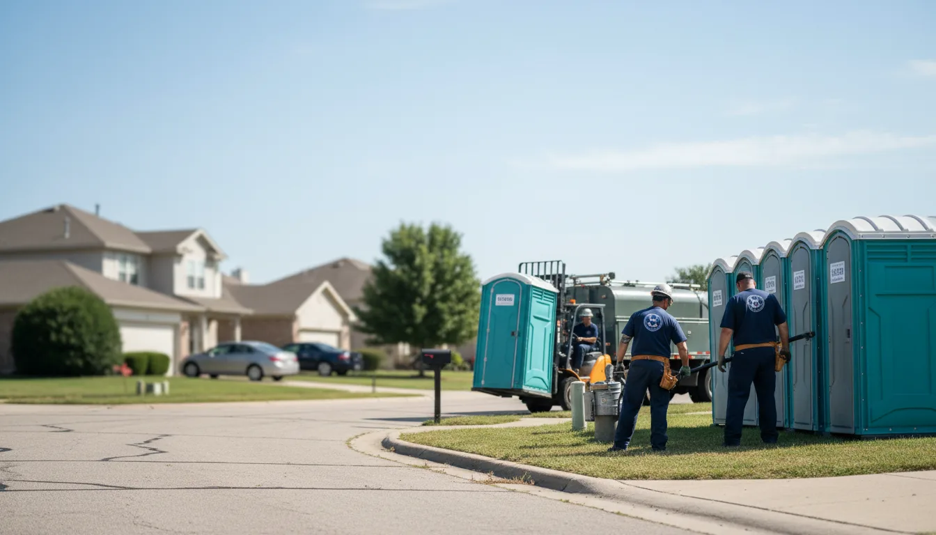 Porta Potty Rental in Barrington, IL near me